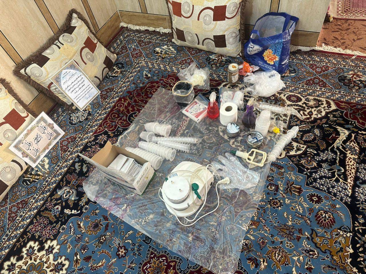 تعطیلی یک مرکز غیرمجاز طب سنتی در حاشیه لار: انجام حجامت و بادکش بدون رعایت بهداشت!